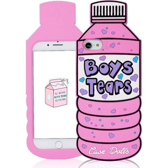 Boys Tears Soft Silicone Back Case Cover for Apple [iPhone 6/s Plus]  5.5" Scree - Picture 1 of 7